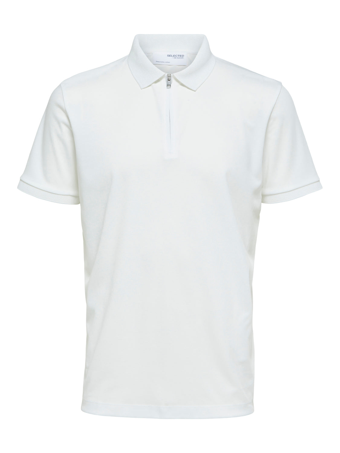 SLHFAVE Polo Shirt - Cloud Dancer